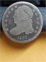 1837 Capped Bust Dime