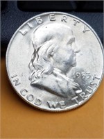 1953-D Franklin Half Dollar  BU