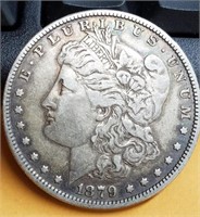 1879-O Morgan Silver Dollar  (Toned)