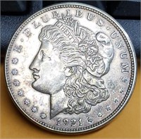 1921-D Morgan SIlver Dollar
