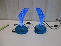 Dolphin figure light up lamp
