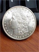 1896  Morgan Silver Dollar    MInt Luster