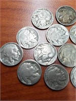 16 Buffalo Nickels