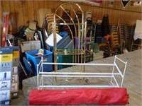 Shoe Rack, Small Stand & Camp Chair