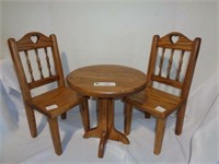 Doll Table & 2 Chairs