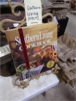 SOUTHERN LIVING COOKBOOK AND STAND