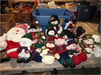 Large Soft Snowman Collection