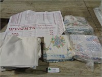 Hand Embroidered Pillowcases & Towels