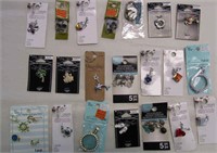 Lot of New Costume Charms & Jewelry
