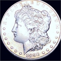 1896-S Morgan Silver Dollar CLOSELY UNCIRCULATED