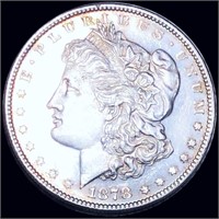 1878 Morgan Silver Dollar CHOICE BU PL