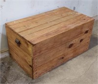 Solid Wood Toy B0x. 3' Wide. X  20 ". X 17" Deep