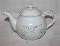 Corning Ware Tea Pot w Floral Design