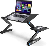 Folding Laptop Stand Desk 23.2"  With Cooling Fan