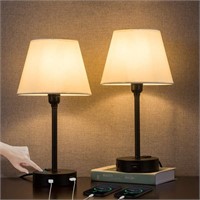 Touch Control Table Lamps Set Of 2