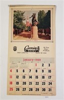 1959 Cacoosing Dairy West Lawn, PA Calendar