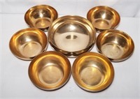 Brass Singing Bowls All Unmarked