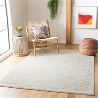 Remer Ivory/Gray Area Rug 4' x 6'