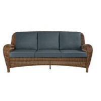 Beacon Park Brown Wicker Outdoor Patio Sofa