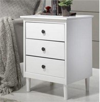 3 Drawer Solid Wood Nightstand