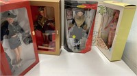 4PC 1990'S BARBIE DOLL LOT - IN ORIGINAL BOXES