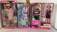 4PC BARBIE DOLL LOT - SEALED IN BOX
