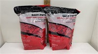 2 BAGS RED WINGED WITE CONNECTORS 500 PER BAG