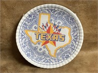 NIP Melamine Texas Plate Set