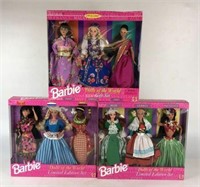 Dolls of World Collectible Barbies