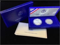 1986 US Liberty Coin Set, includes Silver Dollar,