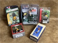 Selection of Sports Collectible Action Figures