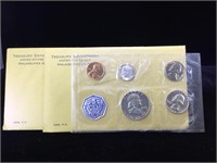 2- 1963 Silver Proof Sets