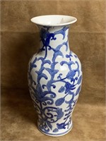 Oriental Style Vase 15" tall