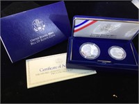 1993 Bill of Rights Commemorative Silver,