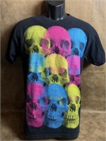 Bright Color Skulls Tshirt Size M