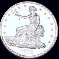 1876-S Silver Trade Dollar CHOICE BU