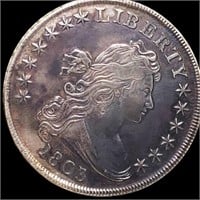 1803 Draped Bust Silver Dollar UNCIRCULATED