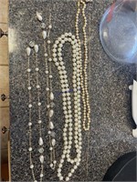 Selection of costume jewelry
