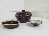 Brown Stoneware Set