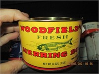 16 oz. Woodfield Herring Roe Can-Galesville, Md.