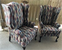 Pair of wing chairs (PICK-UP ONLY)