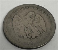 Scarce 1875 20-cent US coin