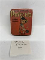 1939 Walt Disney’s Pinocchio and Jimmy cricket