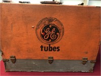 GE radio tubes in original salesman case “ p