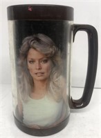 Farrah Fawcett picture mug