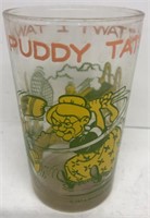 Tweety bird character glass