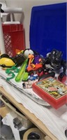 Group of children's toys