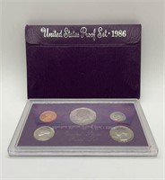 1986 Proof Set S Mint