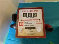 GAS METRE FILL RITE SERIES 800A TUTHILL CORP