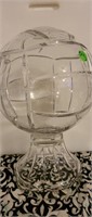 VERY COOL GLASS VOLLEYBALL SCULPTURE -true to size